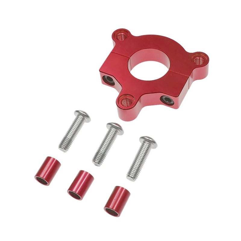 sthus CNC 44T Sprocket With 1.5" Adapter Fits 60cc 66cc 80cc Motorized Bicycle (Red) - Image 4